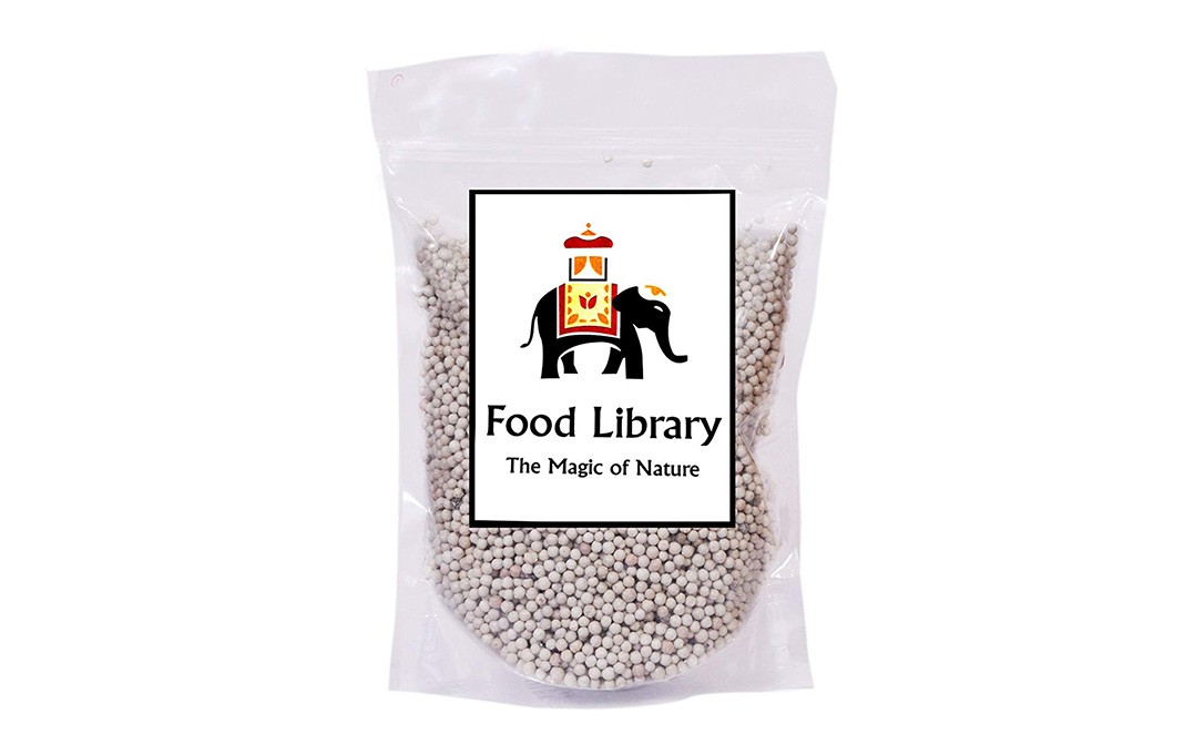 Food Library White Pepper (Sabut Safed Mirch)  Pack  200 grams